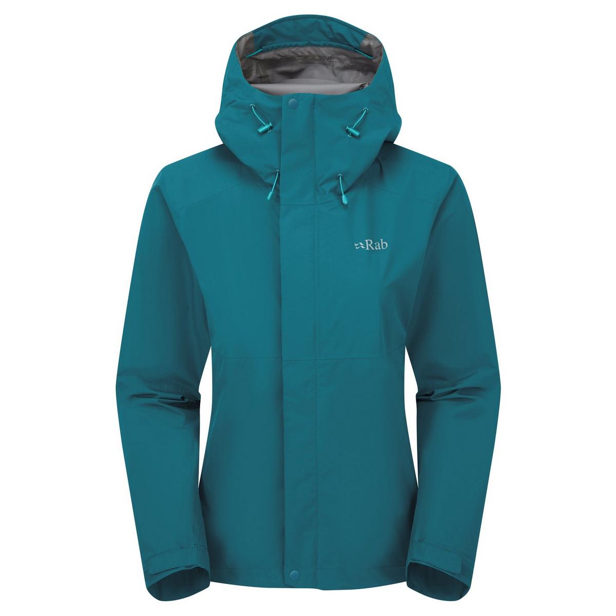 Rab Women's Downpour Waterproof Jacket - Blue