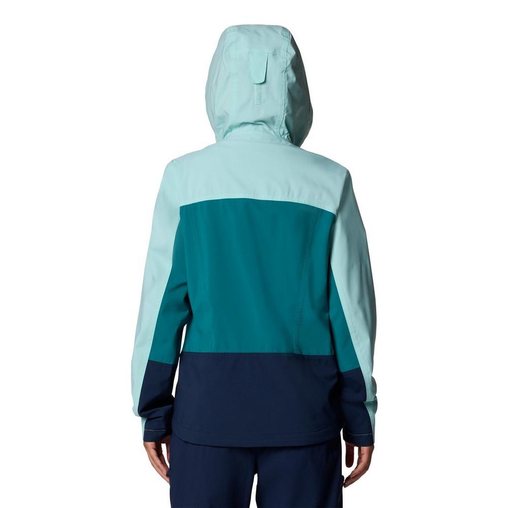 Columbia Women's Boulder Falls Waterproof Jacket - Blue