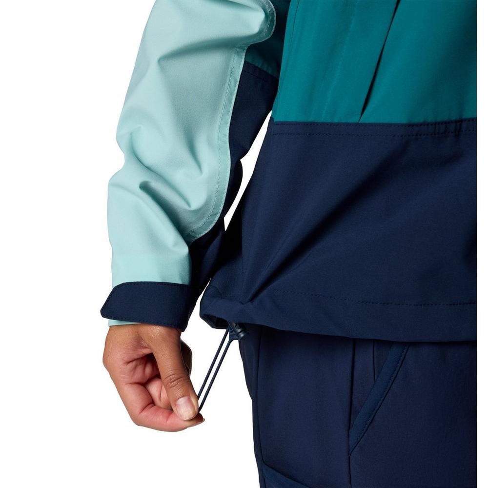 Columbia Women's Boulder Falls Waterproof Jacket - Blue