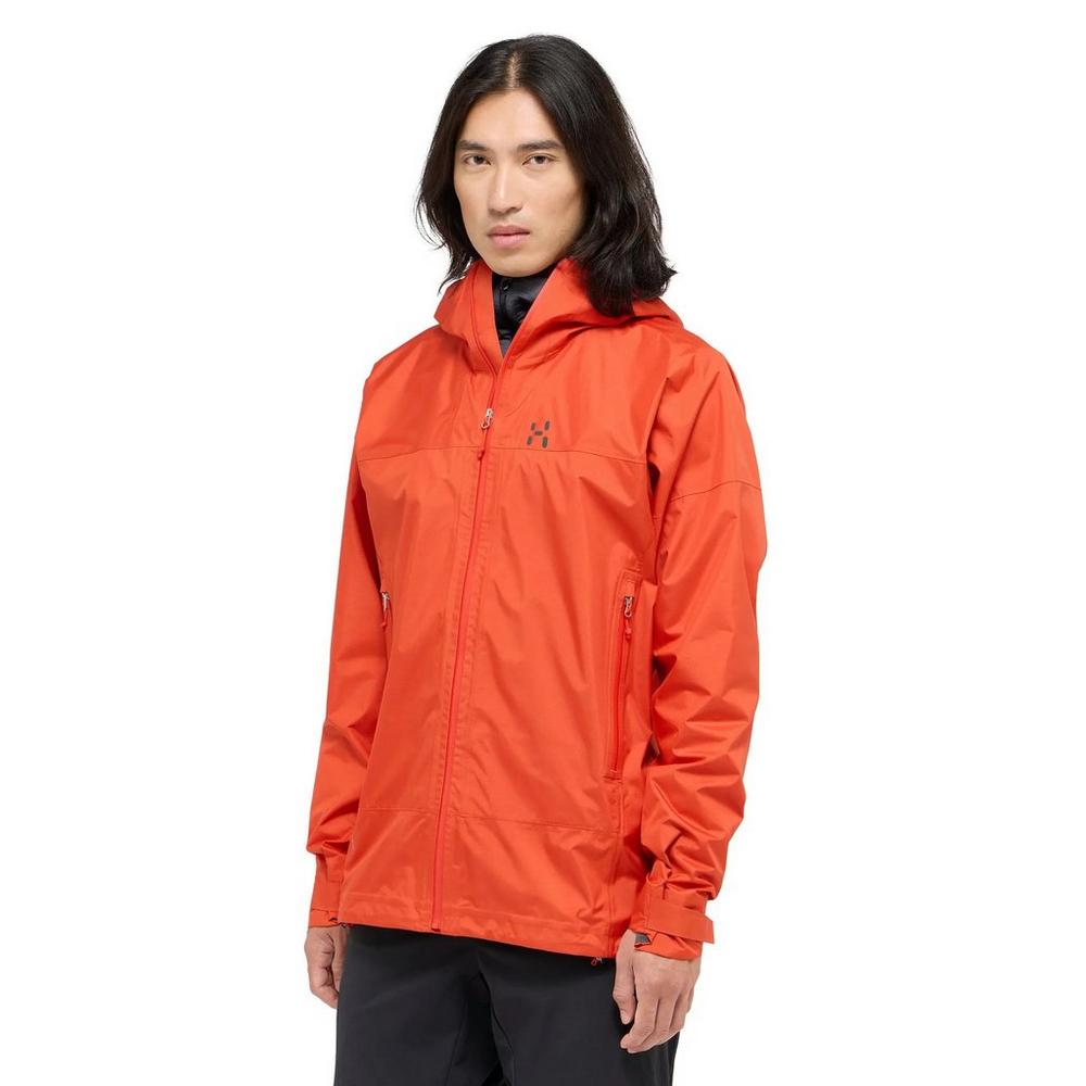 Haglofs Men's LIM Airak 2.5L Waterproof Jacket - Orange
