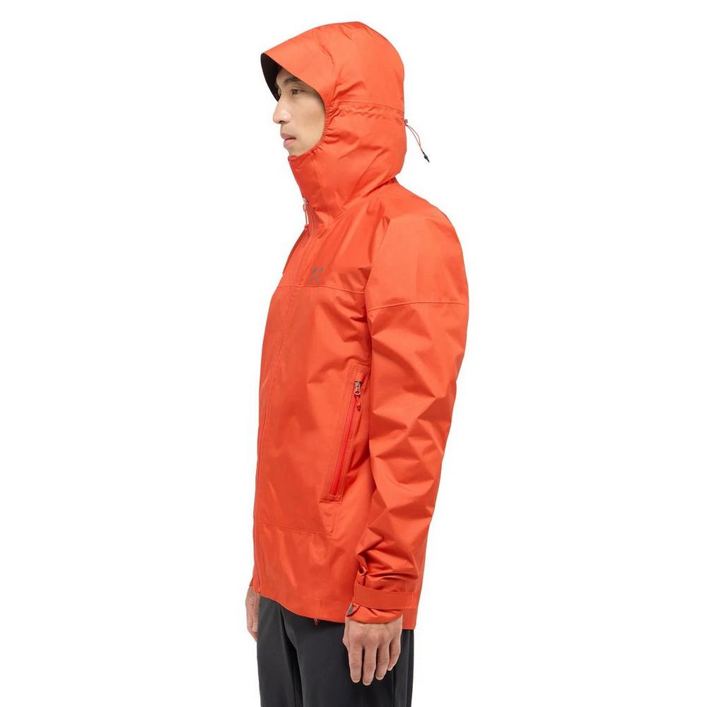 Haglofs Men's LIM Airak 2.5L Waterproof Jacket - Orange