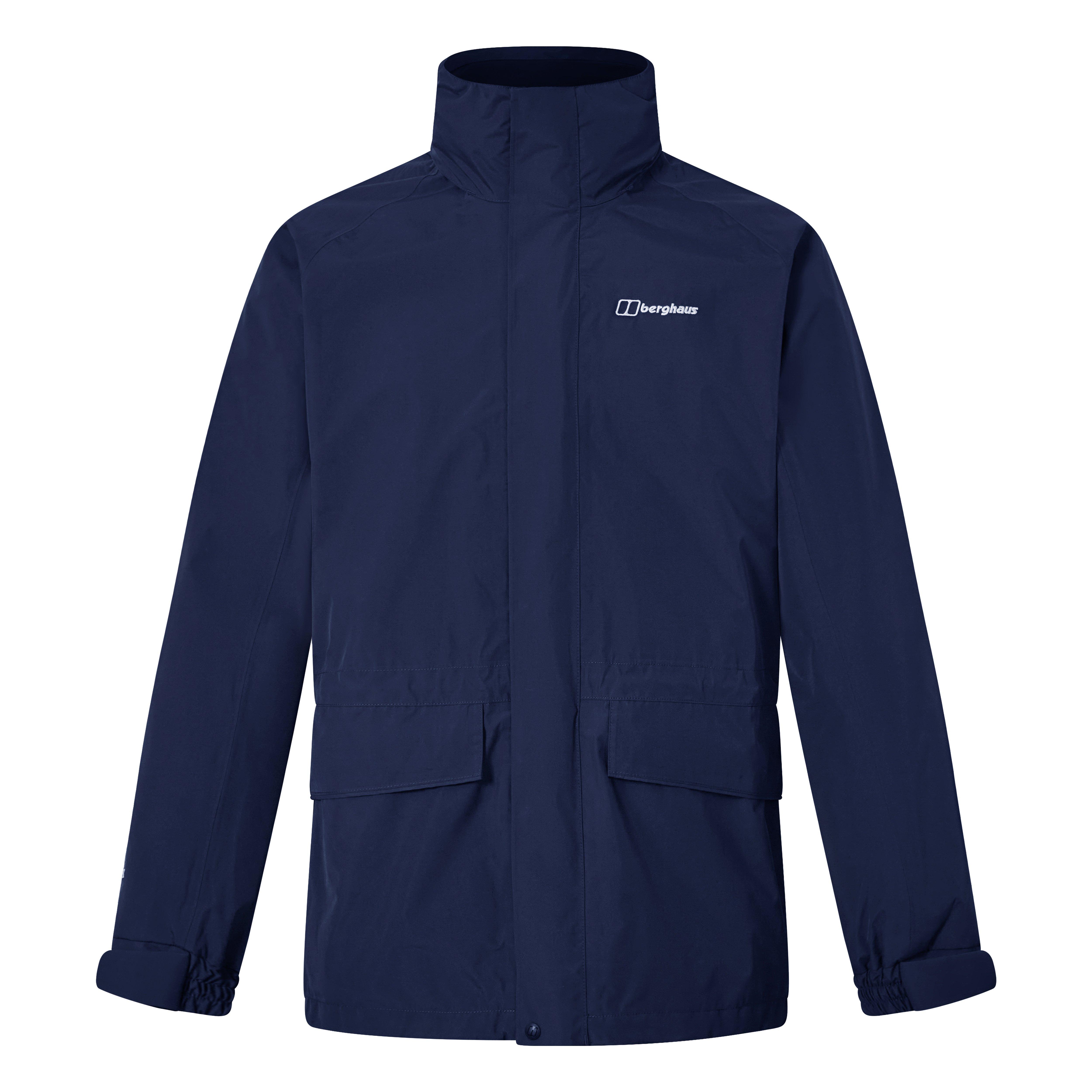Berghaus Men's Navy Cornice 2.0 Interactive Gore-Tex Jacket - Waterproof Fleece Small