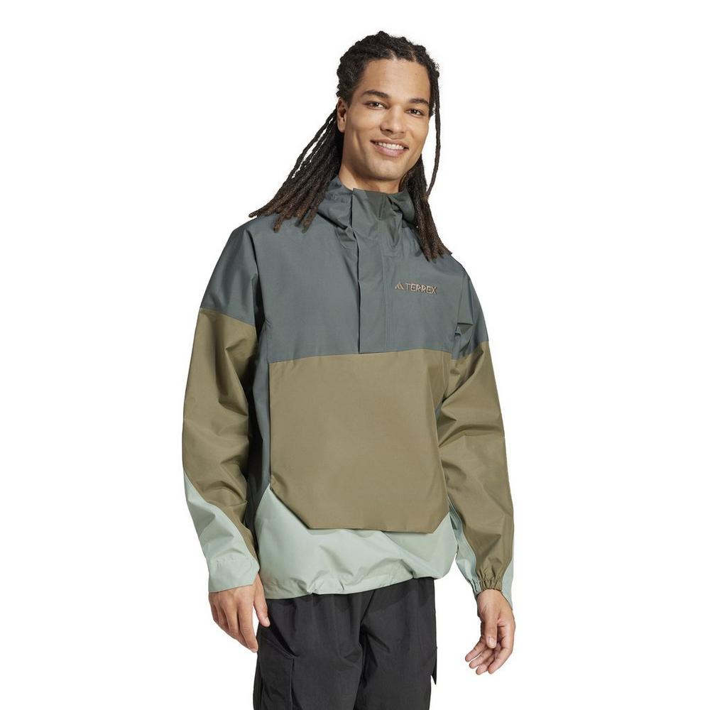 Adidas Terrex Men's Xploric Climaproof Anorak - Green