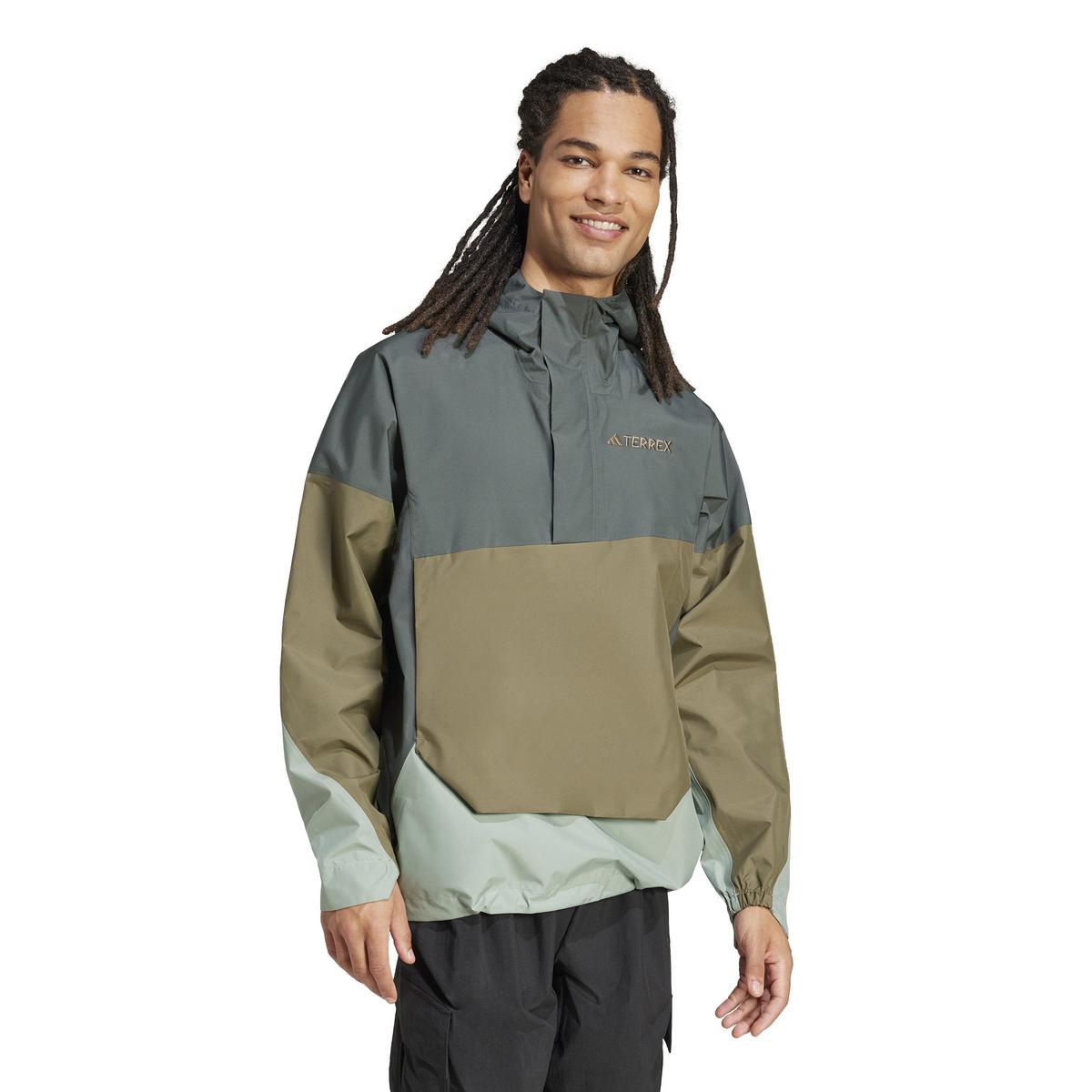 Adidas Terrex Men's Xploric Climaproof Anorak - Green