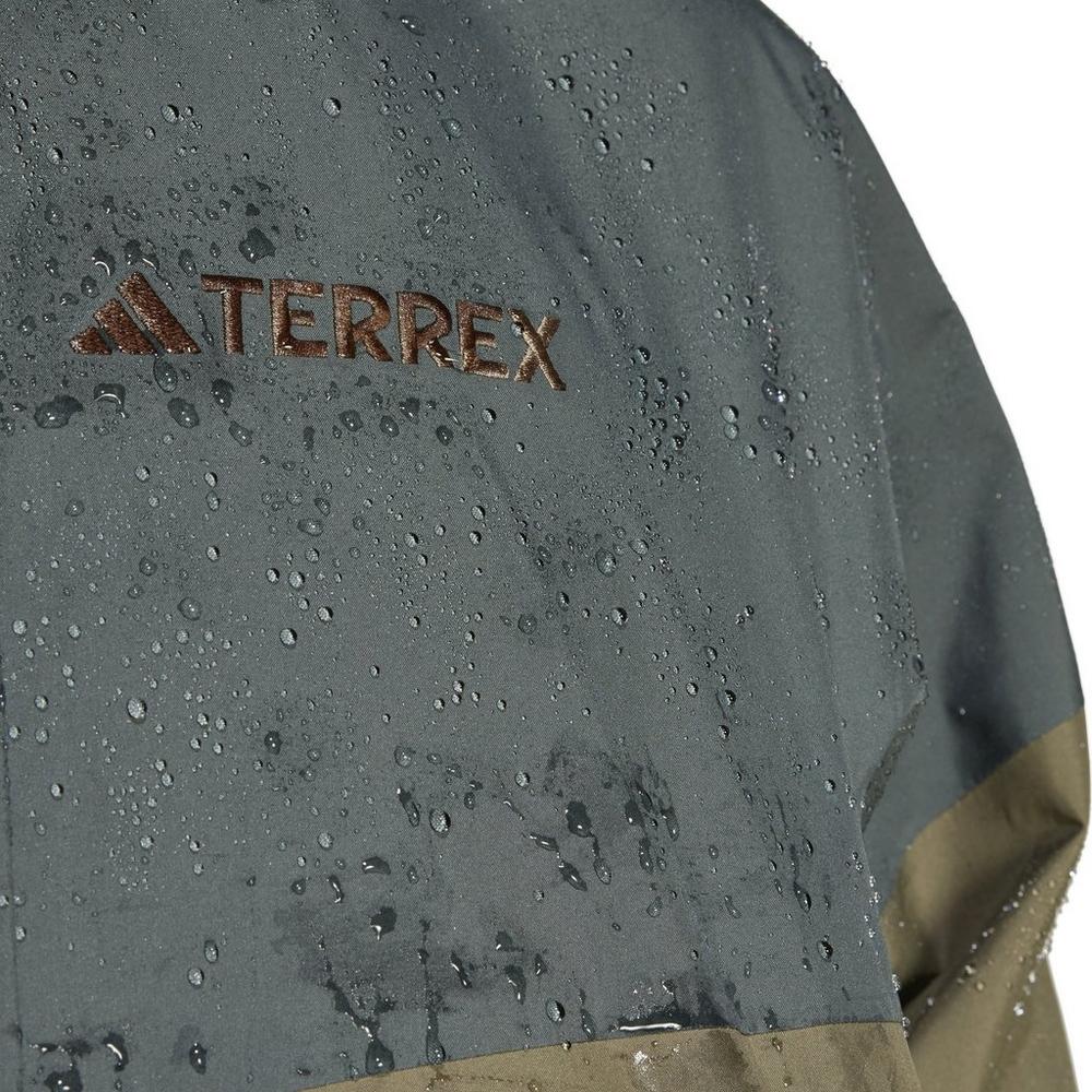 Adidas Terrex Men's Xploric Climaproof Anorak - Green