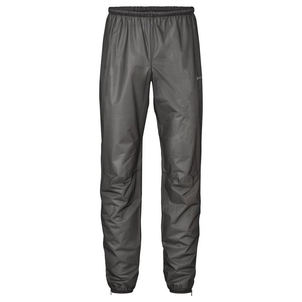 Montane Unisex Minimus Nano Pull-Over Waterproof Pants - Charcoal