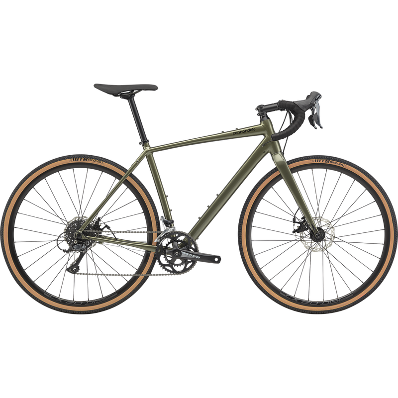 Cannondale Topstone Sora Gravel Bike 2020 Green Gravel Bikes Tiso UK