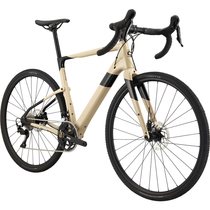 Cannondale Topstone Carbon 105 Gravel Bike 2020 Cream Gravel Bikes Tiso UK