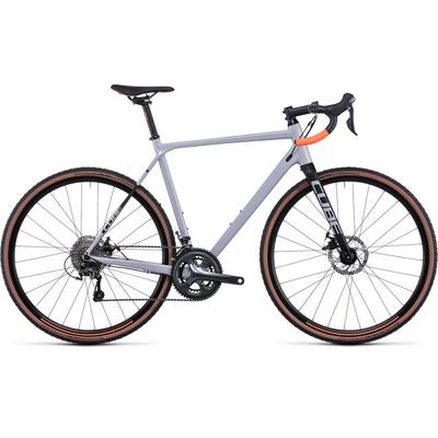 Cube Bikes Cross Race Cyclocross Bike - 2022 - Grey/Orange