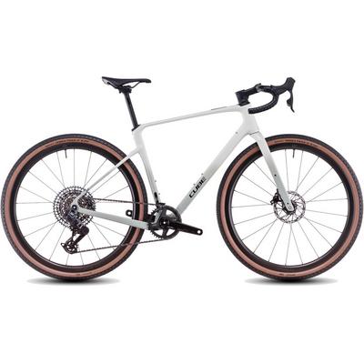 Cube Nuroad C:62 EX Gravel Bike - White / Green