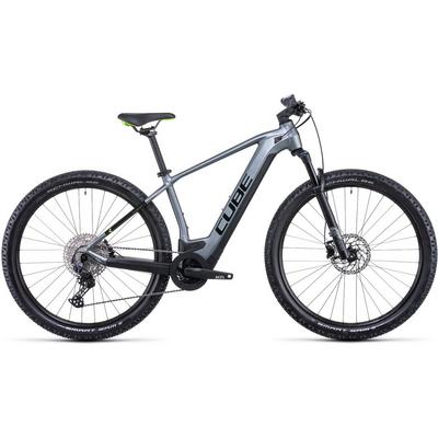 Cube Bikes Reaction Hybrid Pro 625 E-Mountain Bike - 2022 - Flash Grey / Green