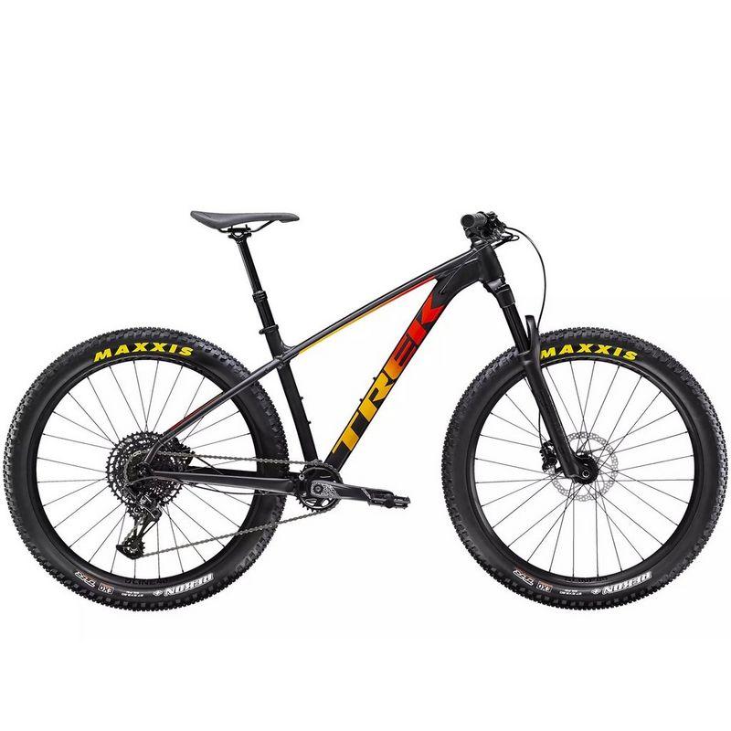 Trek Roscoe 8 Hardtail Mountain Bike 2021 Matt Black Red Hardtail Mountain Bikes Tiso UK