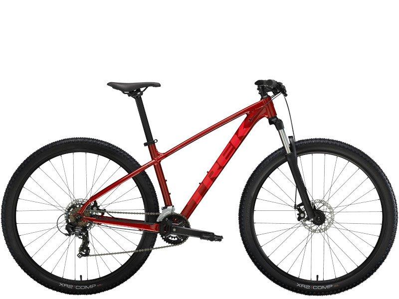 Trek Unisex Red Marlin 4 Gen 2 Mountain Bike - Hardtail Bike - Alpha/Silver Large
