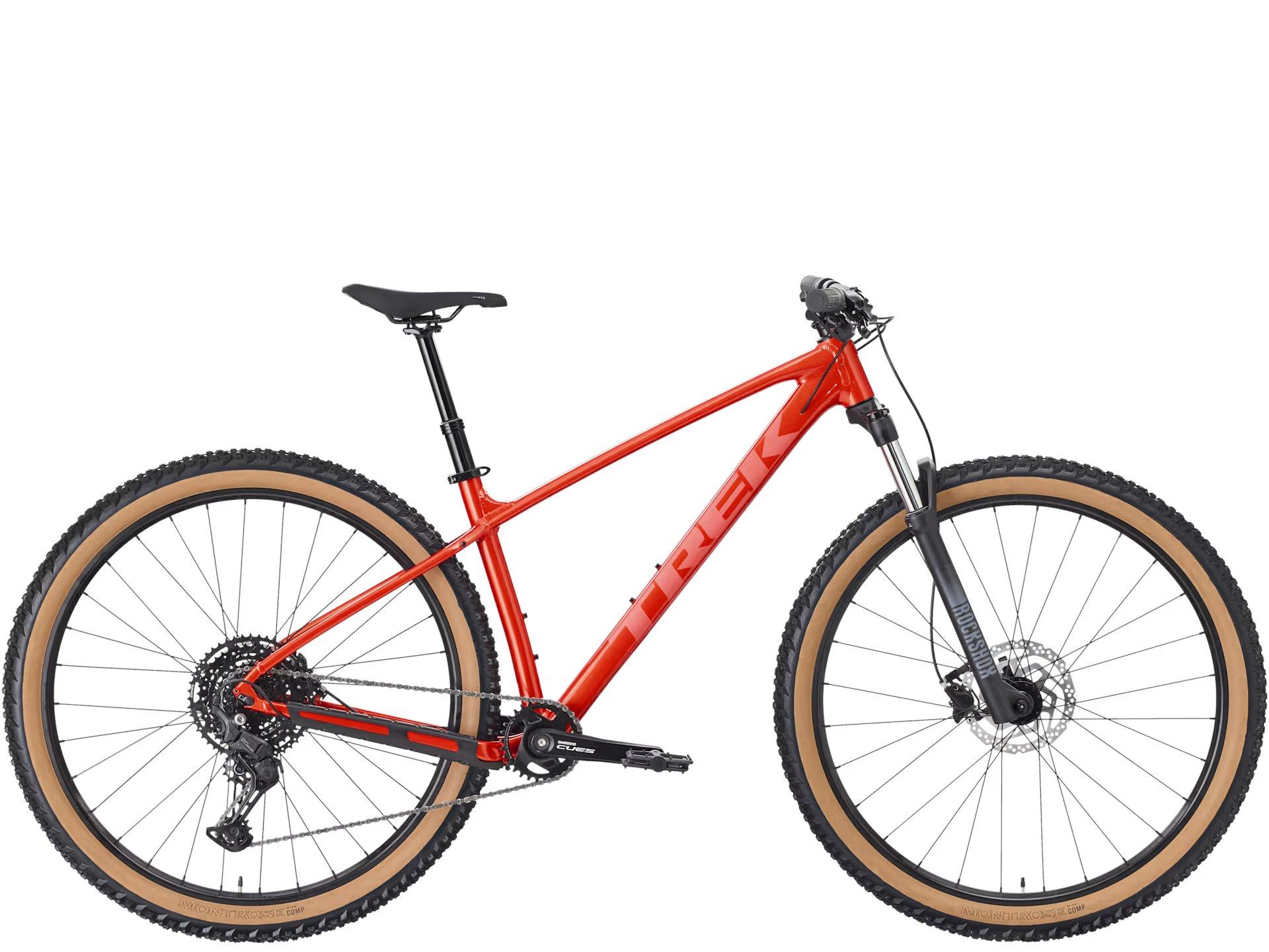 Trek Unisex Red Marlin 6 Gen 3 Mountain Bike - Hardtail Bike - Small