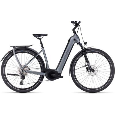 Cube Bikes Kathmandu Hybrid Pro 750 Step-Through - 2023 - Flash Grey / Metal