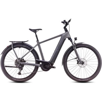 Cube Bikes Kathmandu Hybrid Pro 800 E-Bike - Slab Grey/Chrome
