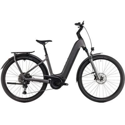 Cube Bikes Kathmandu Hybrid Pro 800 E-Bike - Slab Grey/Chrome