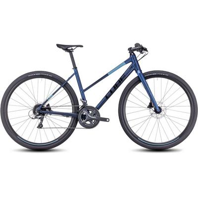 Cube Bikes Nulane Urban Bike (Stagger Frame) - Velvet Blue / Black