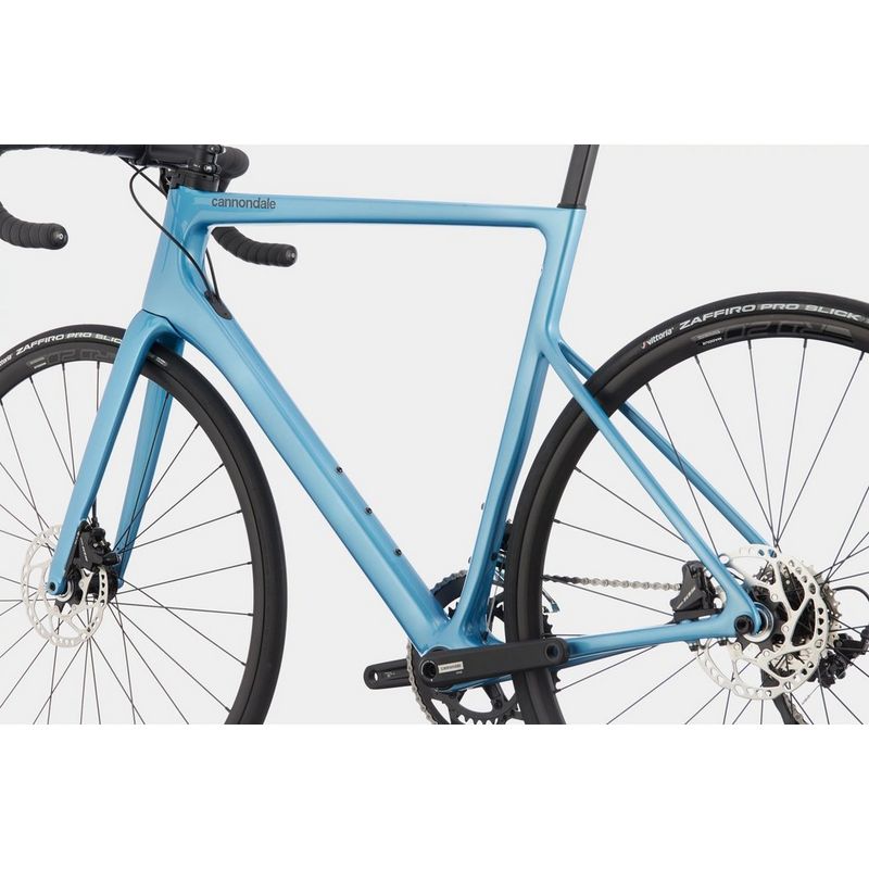 SuperSix Evo Carbon Disc 105 Road Bike 2021 Blue Road Bikes Tiso UK