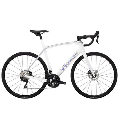 Trek Domane SL 5 Carbon - 2022 - White / Quicksilver