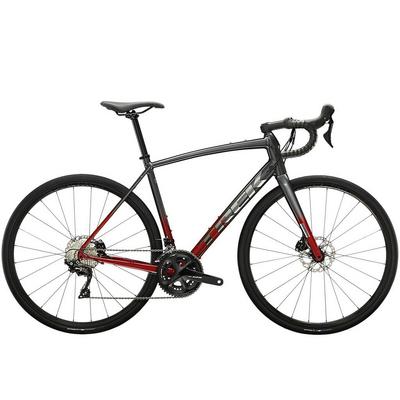 Trek Domane AL 5 Gen 3 Road Bike - Grey / Red Fade