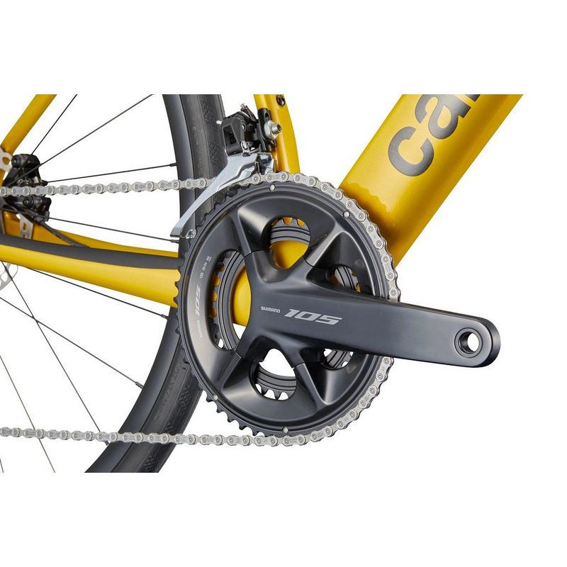 Cannondale Synapse Carbon 5 Road Bike in Yellow | Tiso