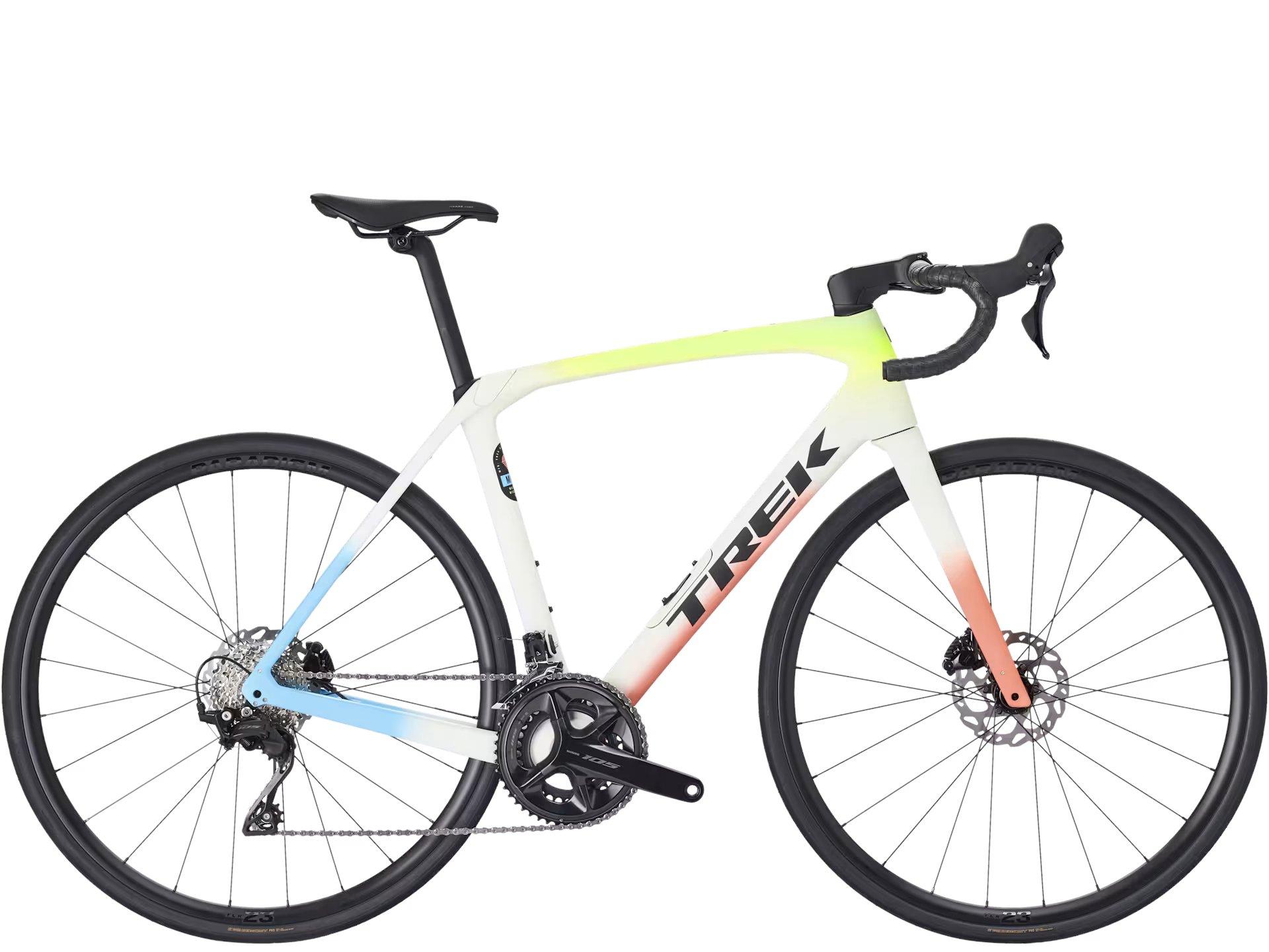 Trek Unisex White Domane Sl 5 Gen 4 Road Bike - Road Bike - Size 54