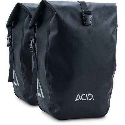 Acid Travlr Pure 20L Pair Pannier Bags - Black