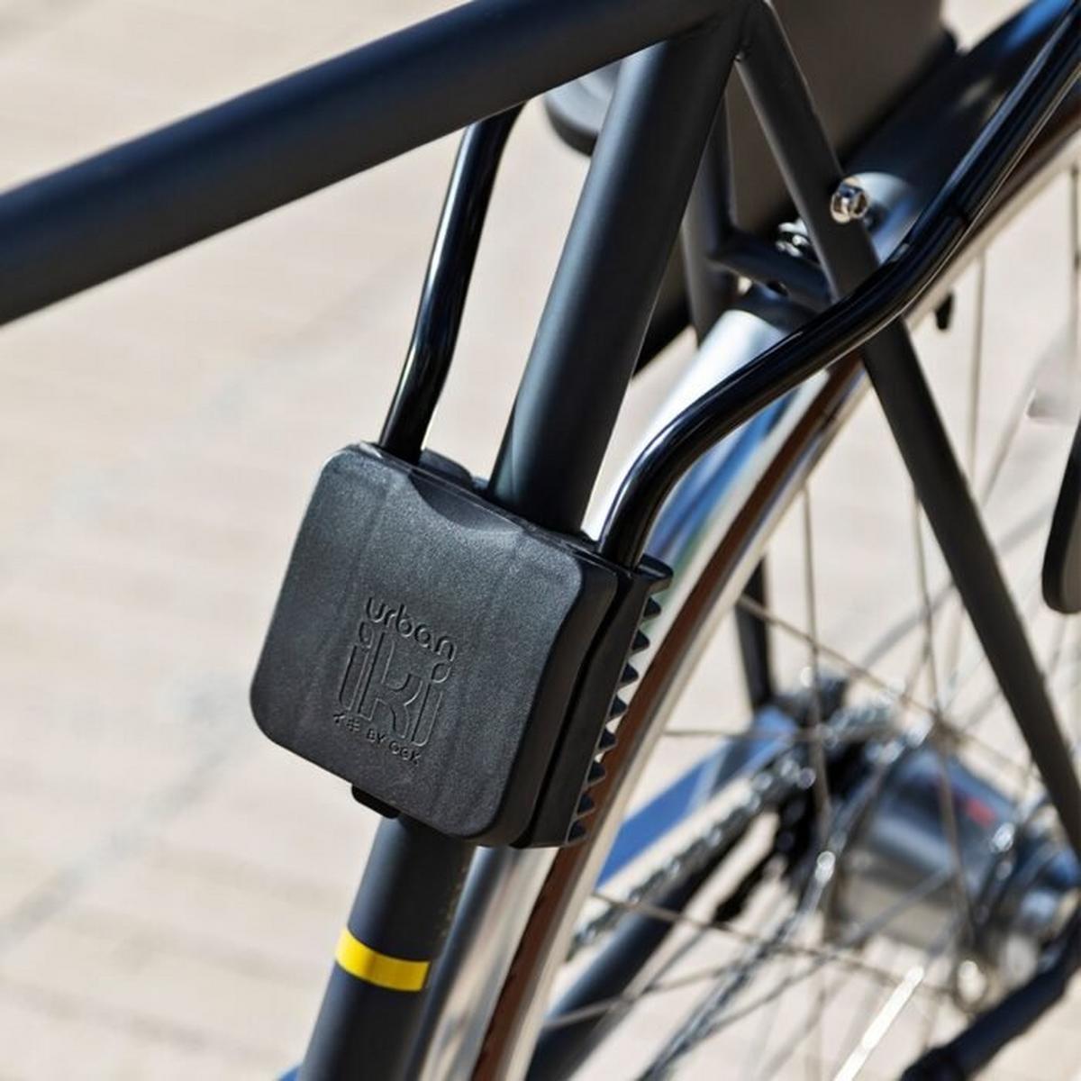 Urban Iki U-Me Rear Bike Seat With Mount - Black