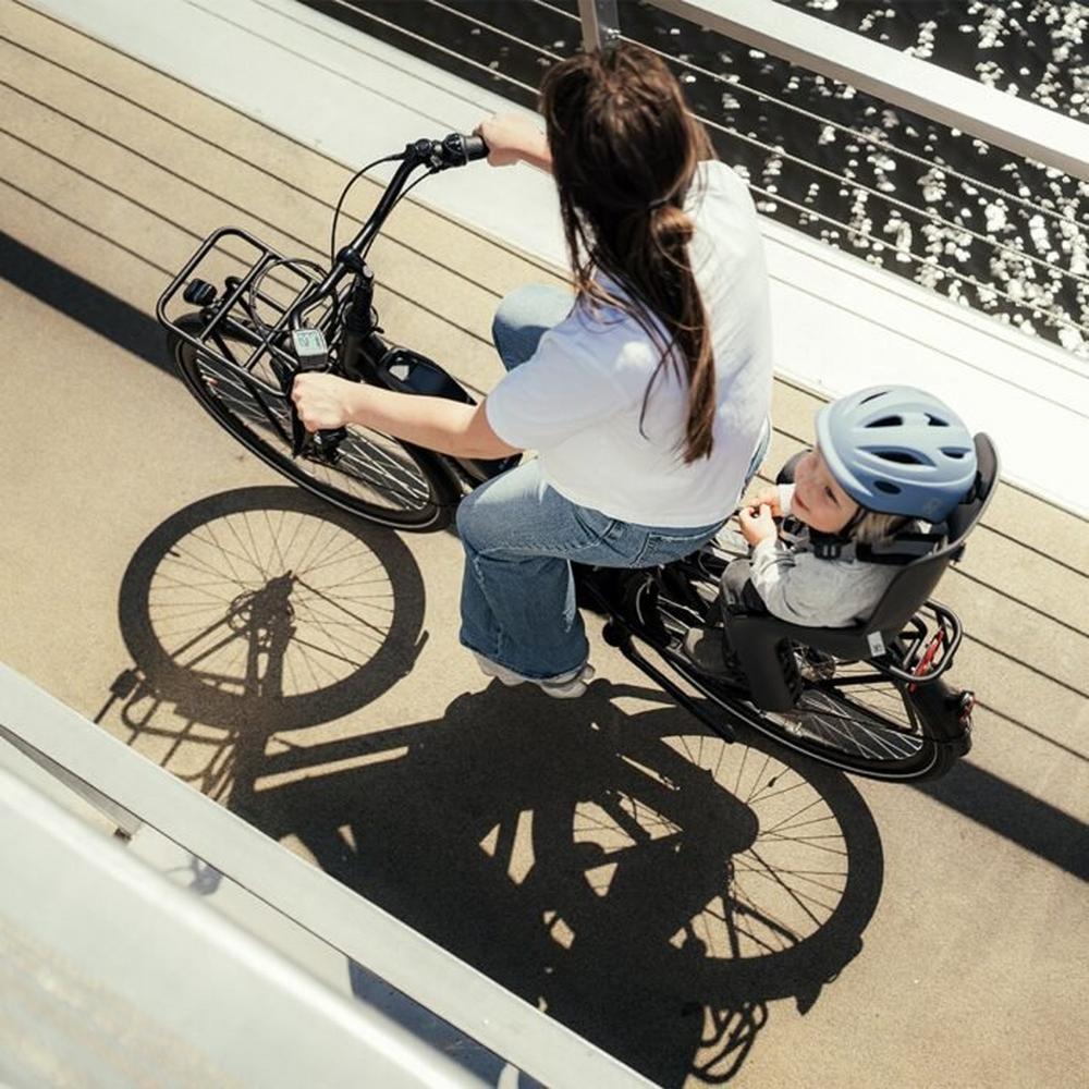 Urban Iki U-Me Rear Bike Seat With Mount - Black