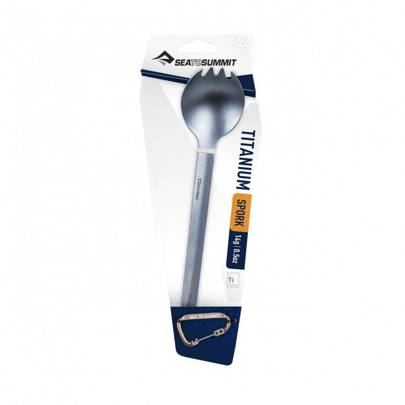Titanium Spork - Metallic
