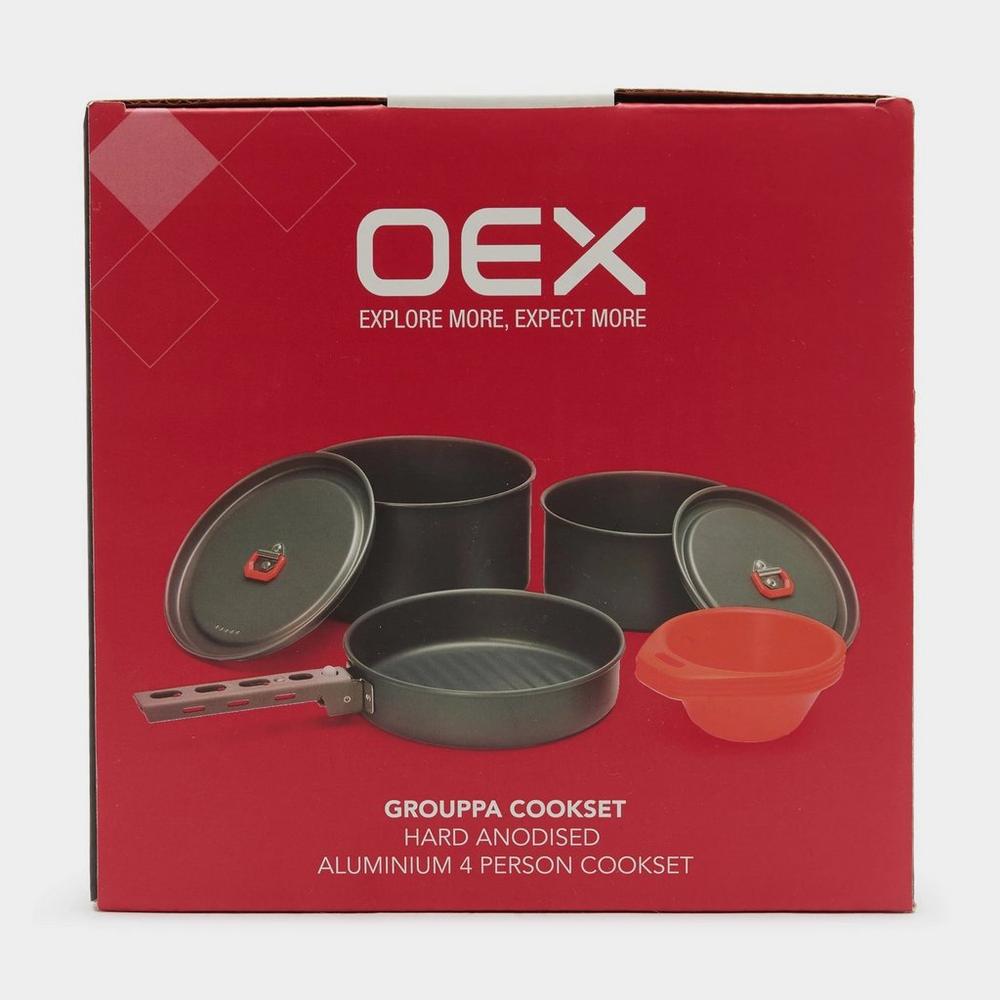 Oex Grouppa Cookset - Dark Grey