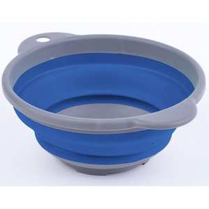 Folding Compact Bowl - Blue