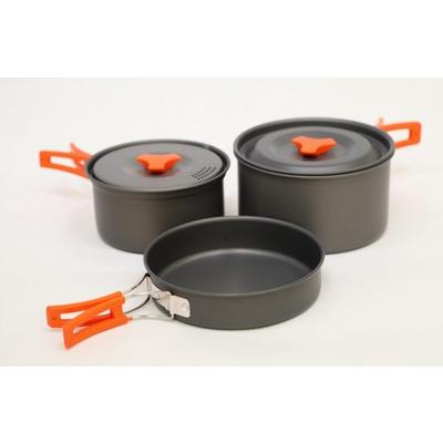 Vango Hard Anodised 2 Person Cook Kit - Grey