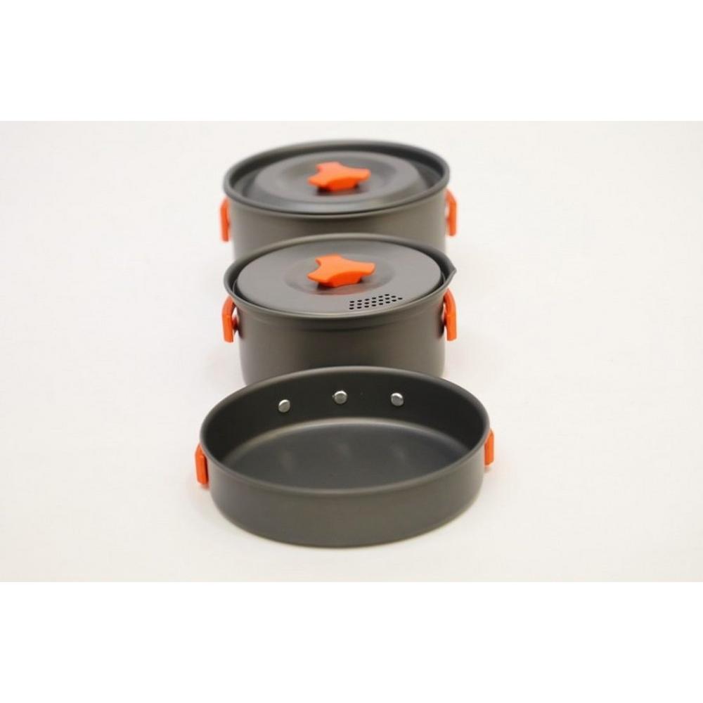 Vango Hard Anodised 2 Person Cook Kit - Grey
