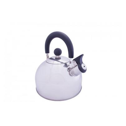 Vango 2L Stainless Steel Kettle with Folding Handle - Grey