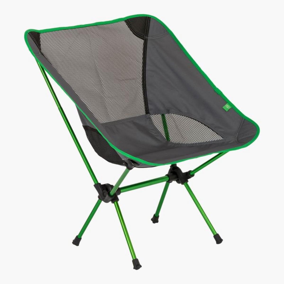 Highlander Ayr Folding Chair - Grey/Green