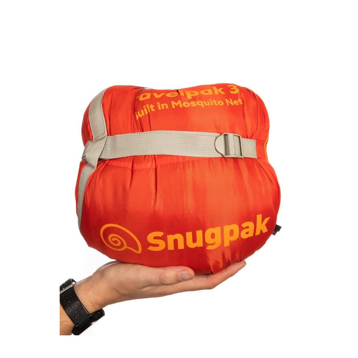 Snugpak Travelpak 3 Sleeping Bag - Green