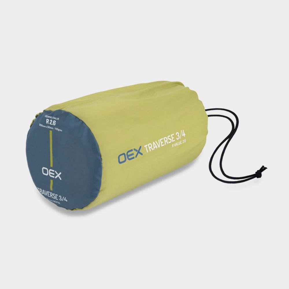 Oex Traverse 3/4 Self-Inflating Camp Mat - Yellow
