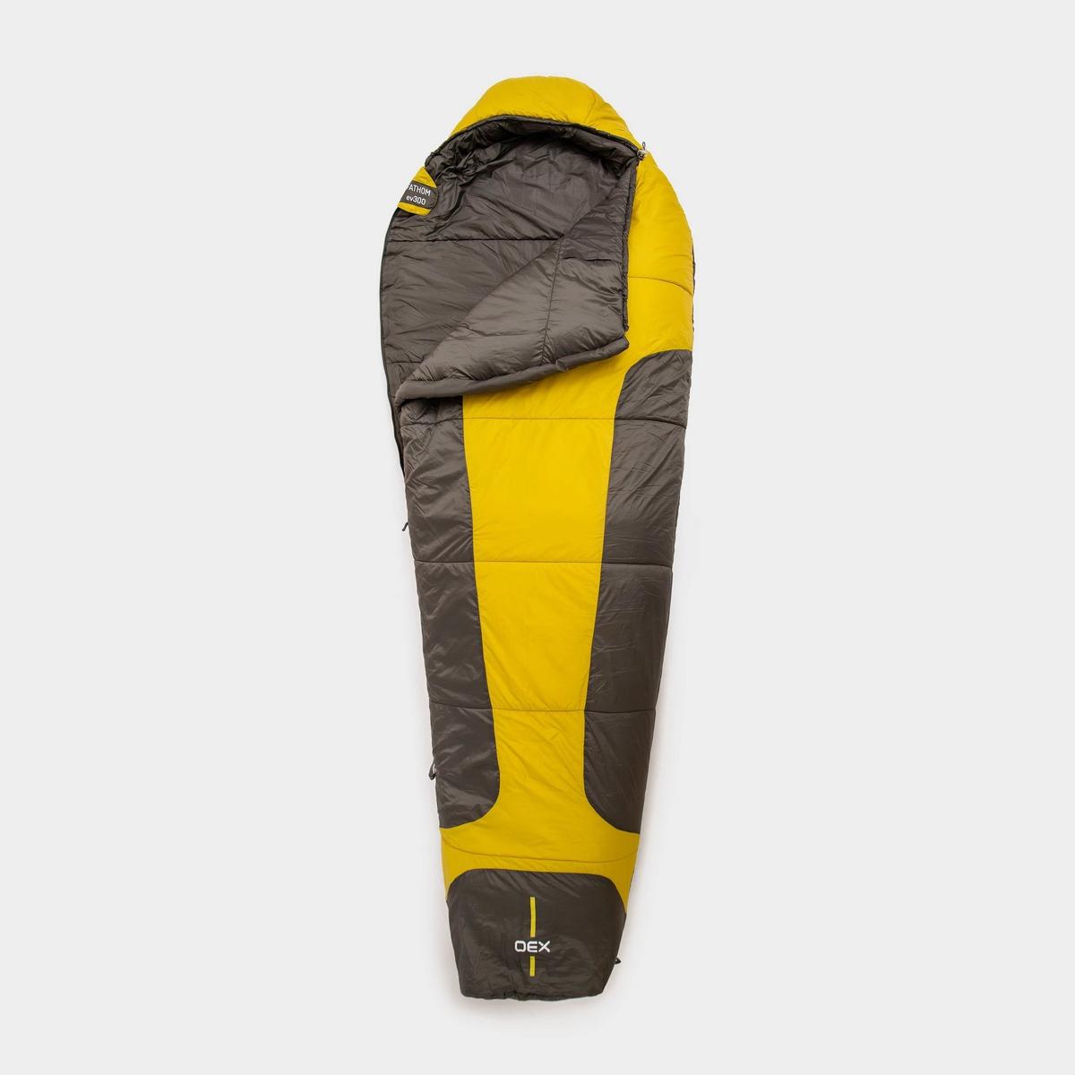  OEX Fathom EV 300 Sleeping Bag - Yellow