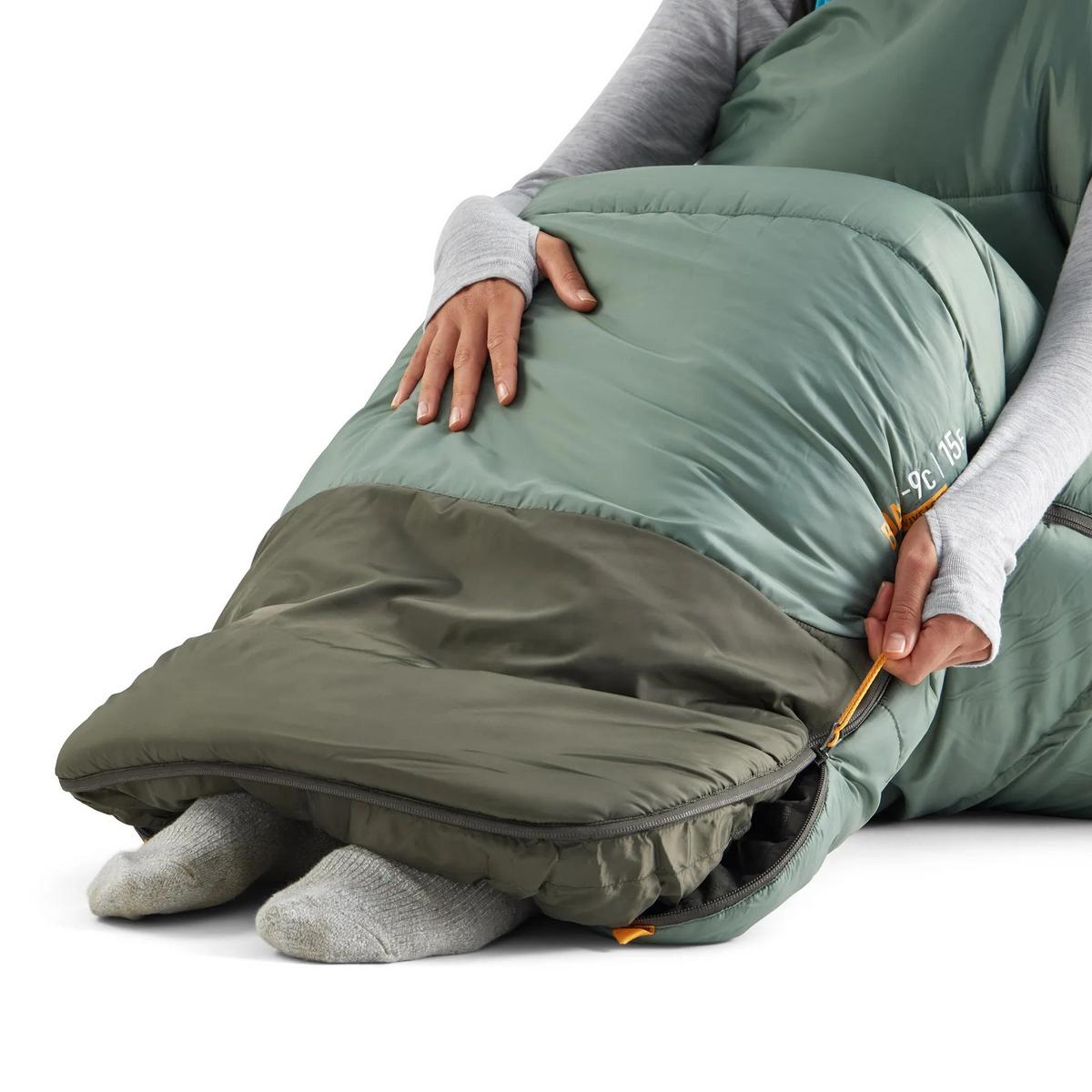 Sea To Summit Boab Synthetic -9C Sleeping Bag - Green