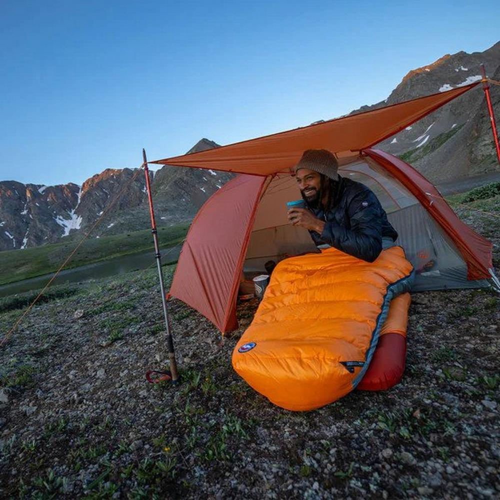 Big Agnes Torchlight EXP 20 Regular Left Zip - Orange