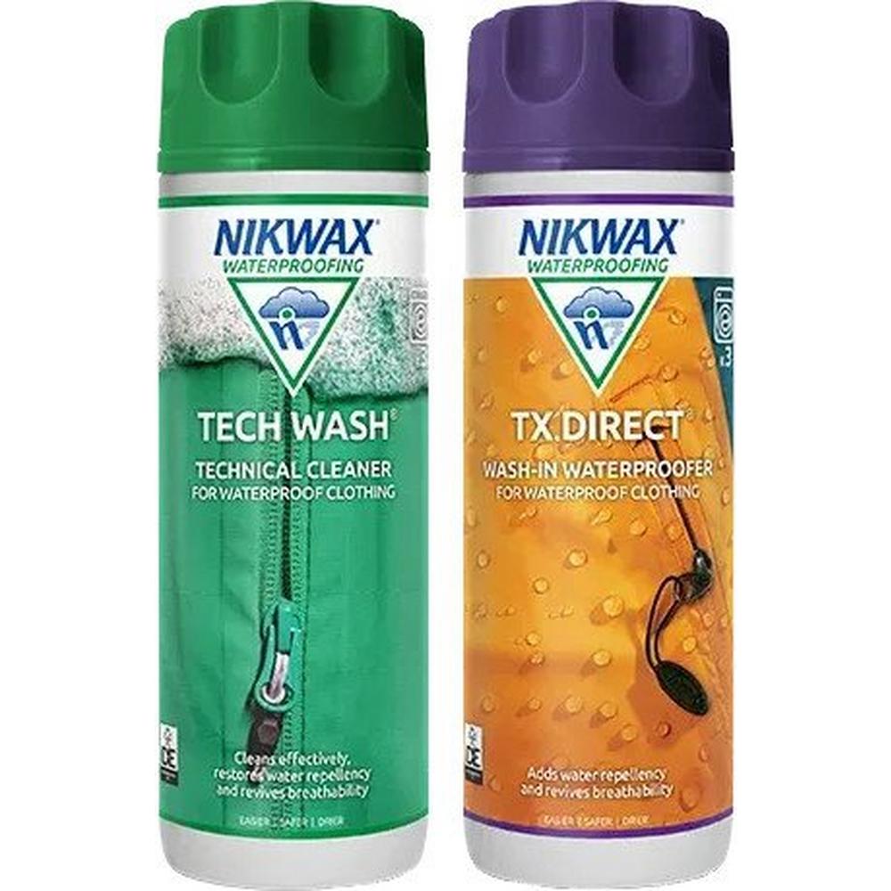 Nikwax Tech Wash-TX Direct Twin Pack