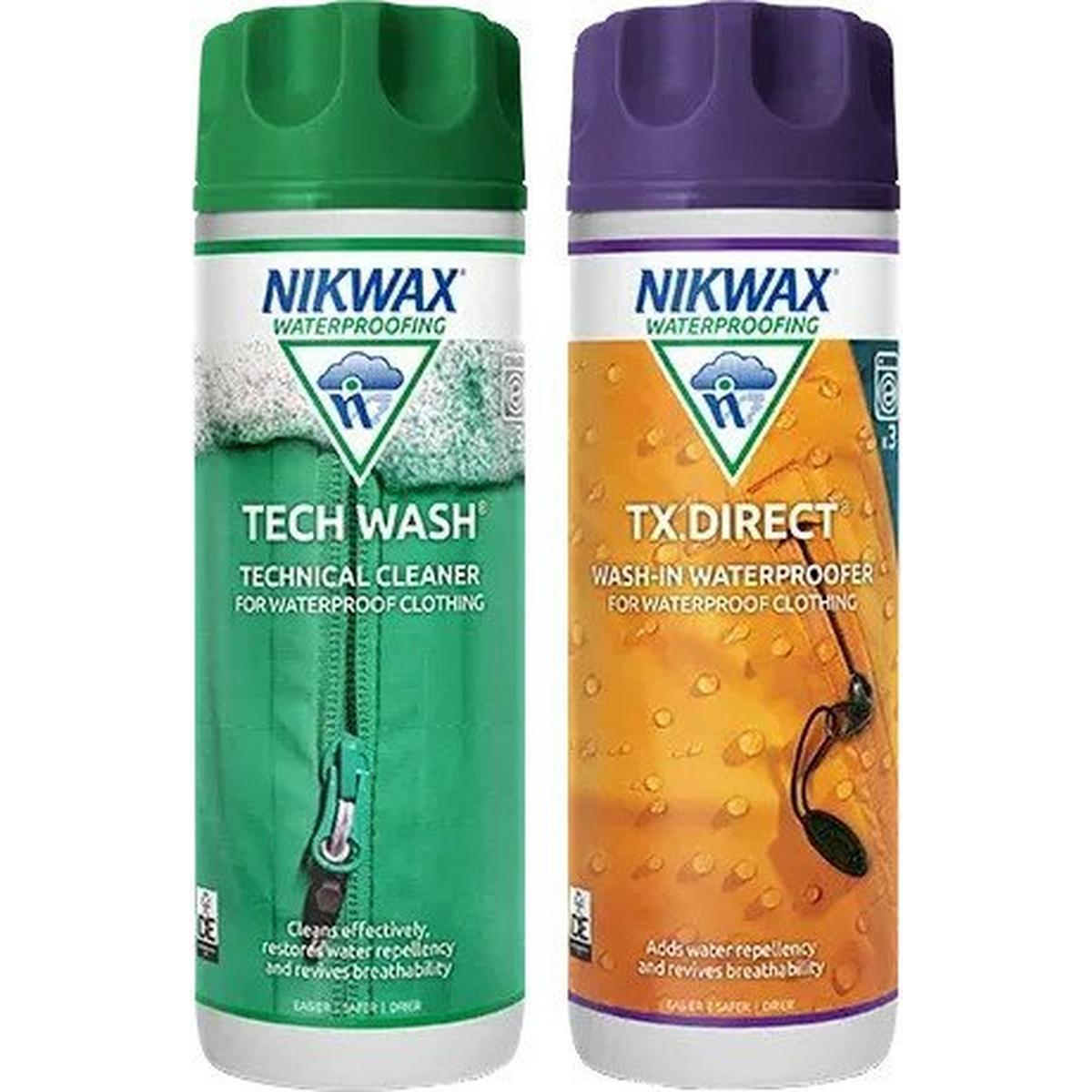 Nikwax Tech Wash-TX Direct Twin Pack