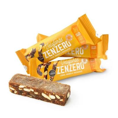 Veloforte Zenzero Energy Bar - Lemon, Ginger & Pistachios