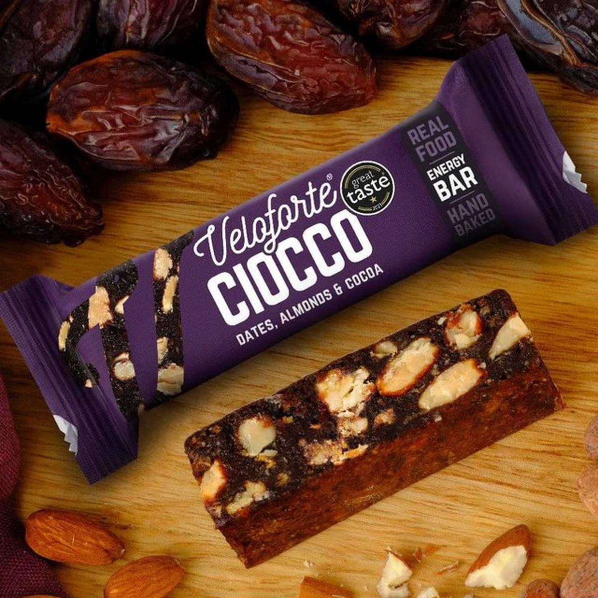 Veloforte Ciocco Energy Bar - Dates, Almond & Cocoa