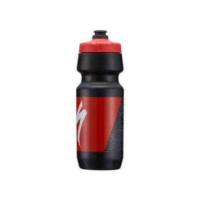 Specialized Big Mouth Water Bottle 24oz - Black / Red