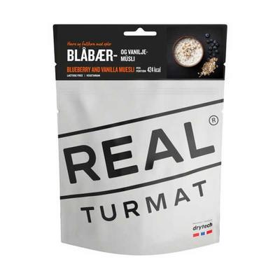 Real Turmat Blueberry Vanilla Muesli Expedition Meal