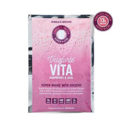 Veloforte Vita Recovery Protein Shake - Single - Superberry & Ginseng Blend