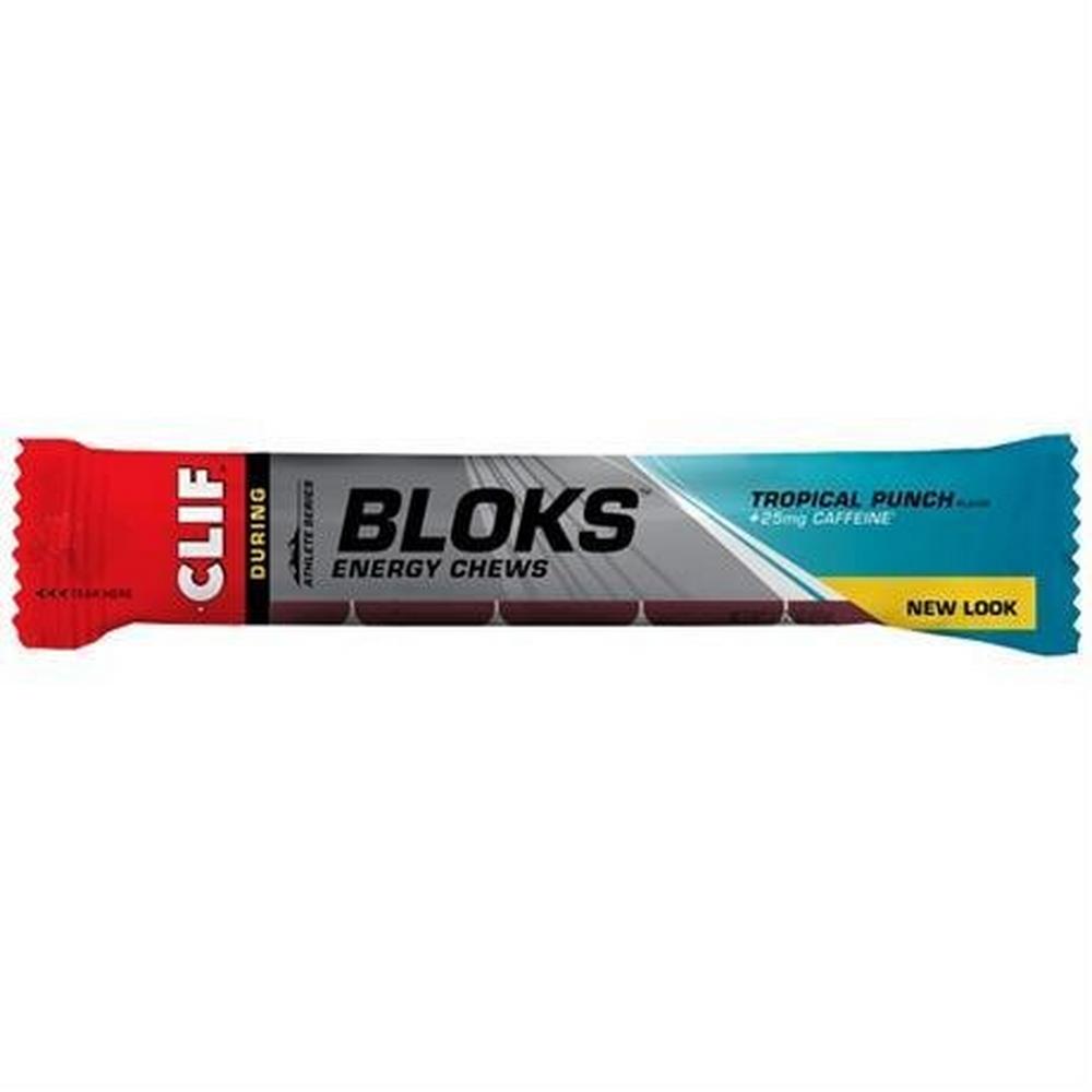 Cliff Clif Shot Bloks Tropical Punch Caffeinated